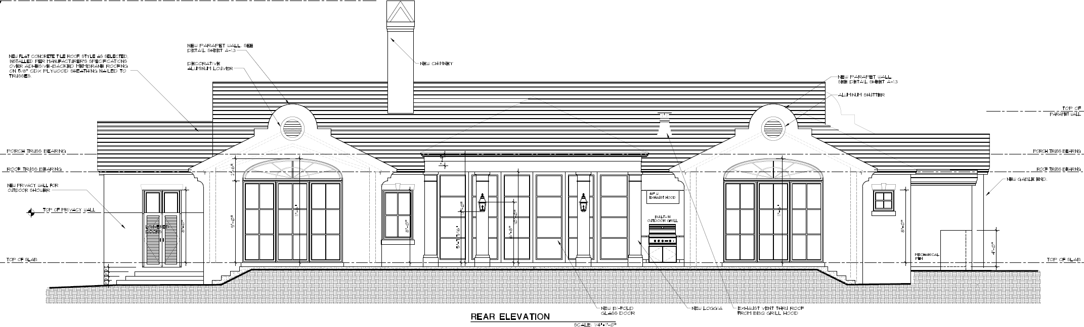 Rear Elevation
